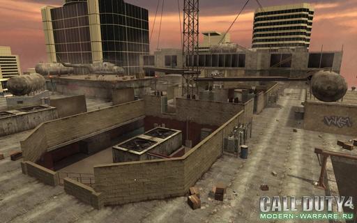 Карта Highrise из MW2 для Cod4 